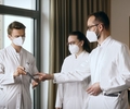 Teambesprechung in der Neurologie