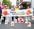 Werbegemeinschaft und Stadt präsentieren die Aktion.